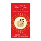 Golden Apple Enamel Pin