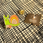 Snail Enamel Pin