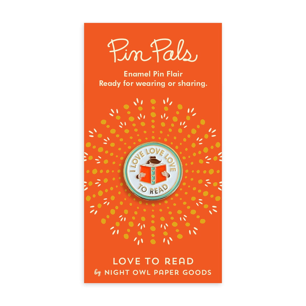 Love to Read Enamel Pin