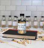 Burn Candles Not Books Rainbow or Black Safety Match Bottle