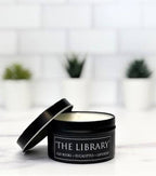 The Library 4oz Candle - Old Books + Eucalyptus + Lavender