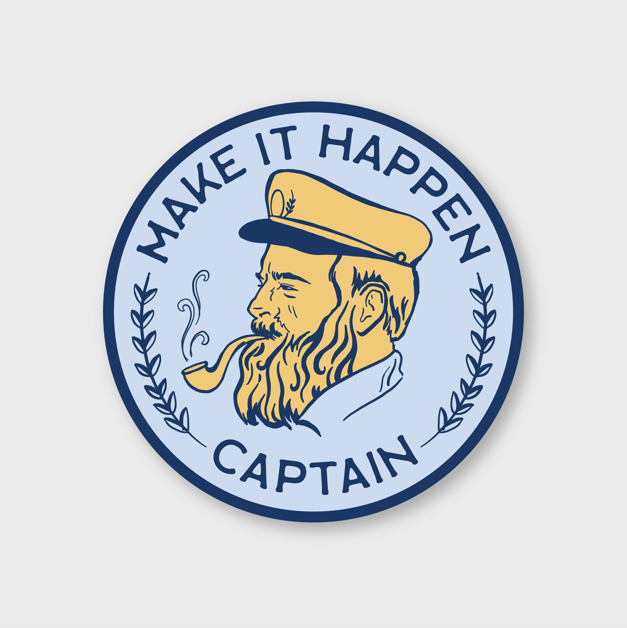 Make It Happen Captain Sticker