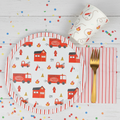Firetruck Party Supplies in a Box