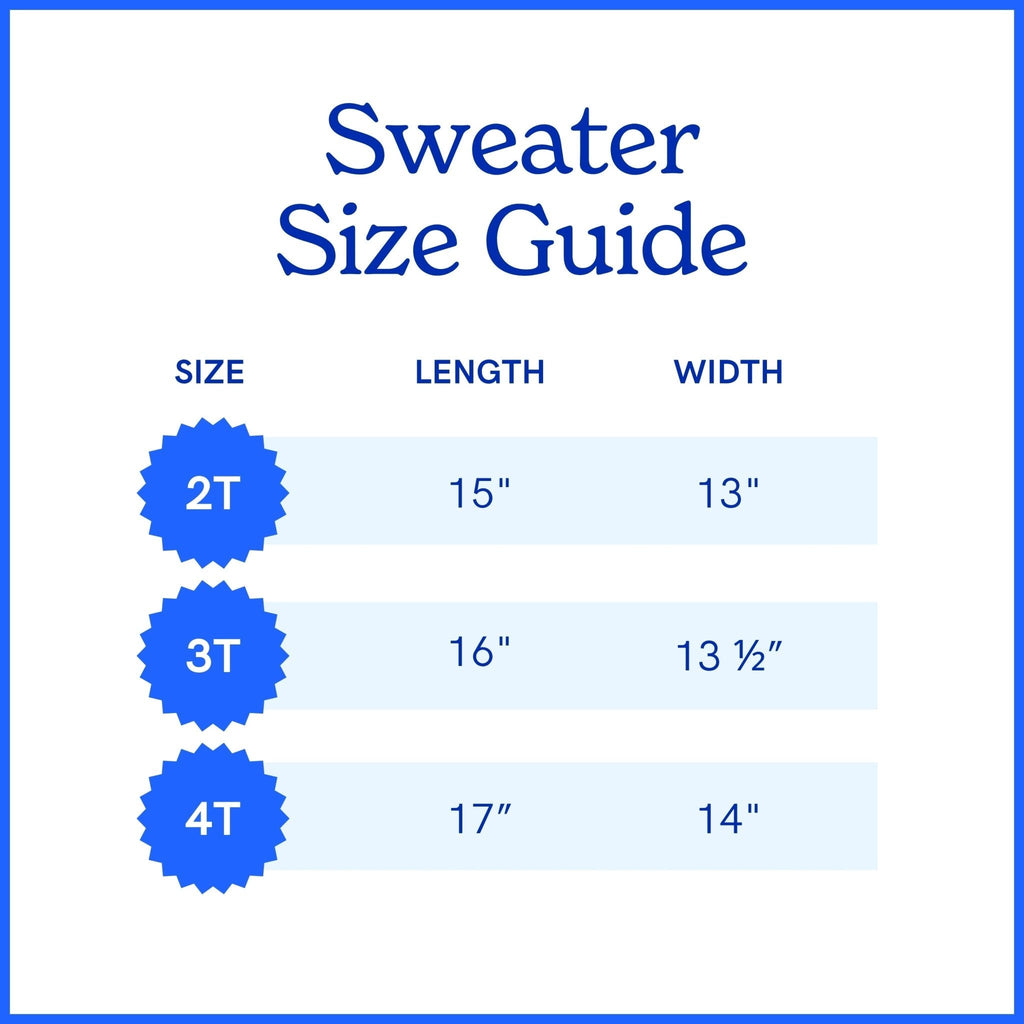 Criss Cross Applesauce Kids Crewneck Sweater