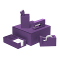 Purple Desk Set