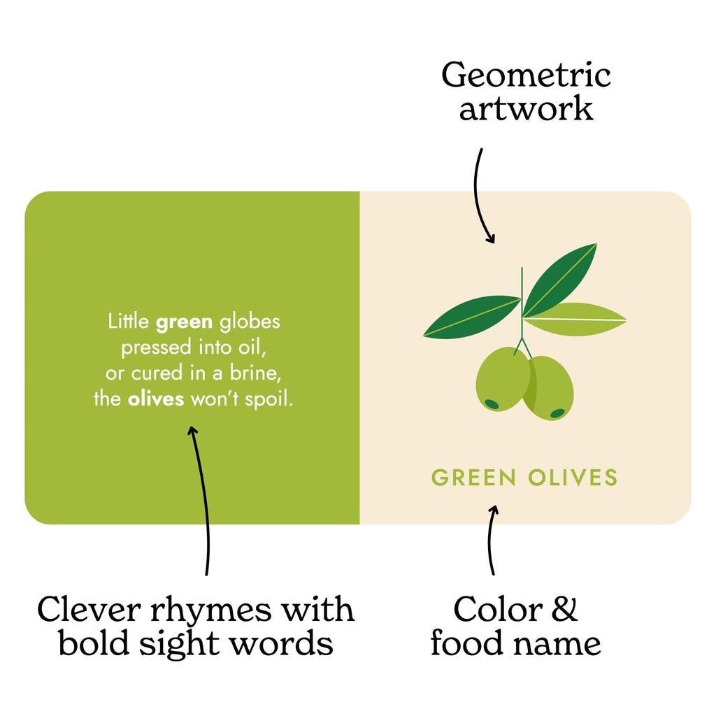 Gourmet Rainbow Board Book
