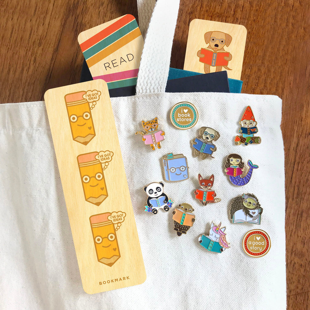 Book Stores Enamel Pin