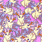 Jackalope Vinyl Sticker "I Believe in You"