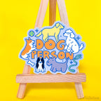 Dog Person Vinyl Sticker
