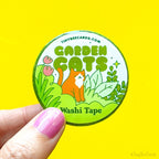 Garden Cats Washi Tape