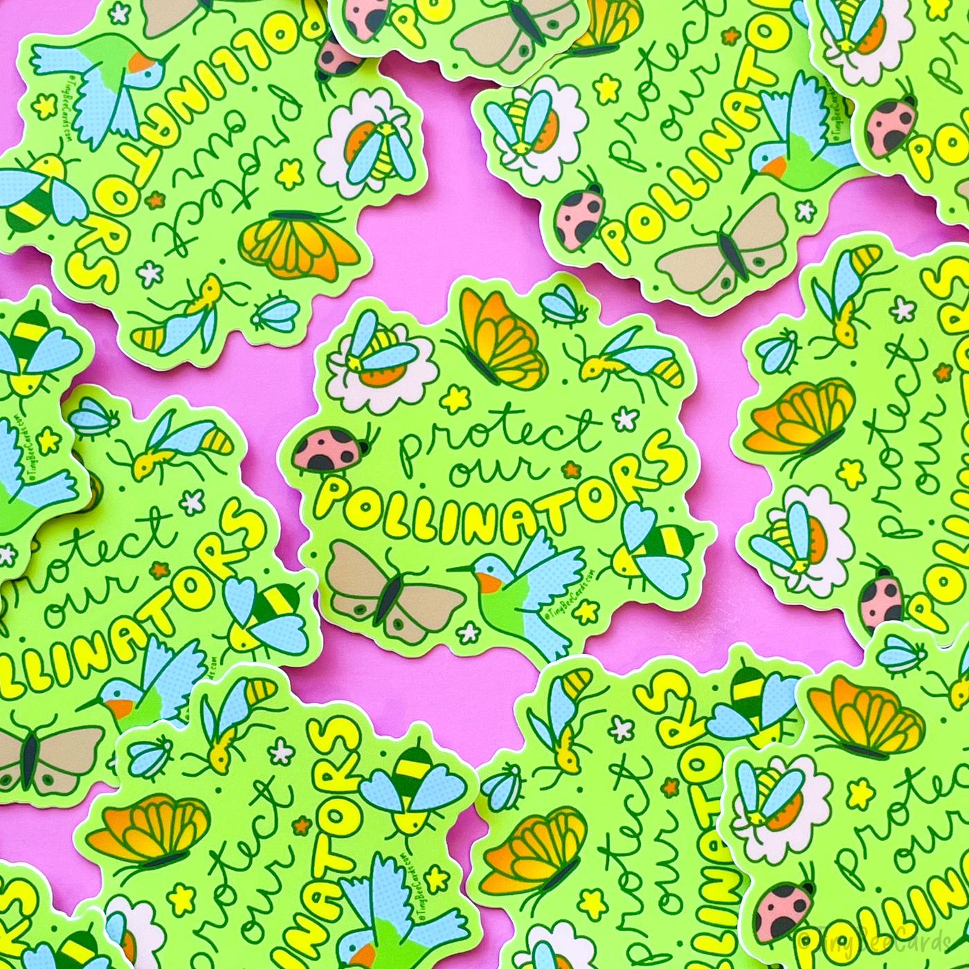 Protect our Pollinators Vinyl Sticker