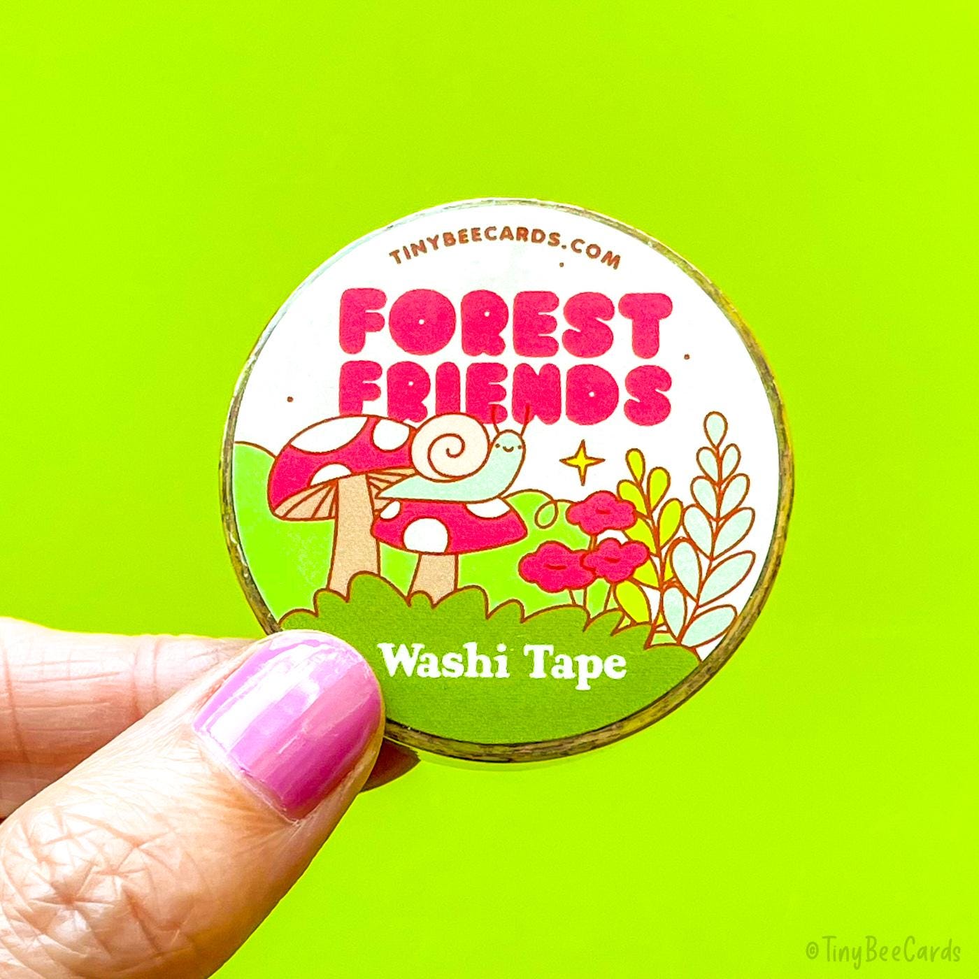 Forest Friends Washi Tape
