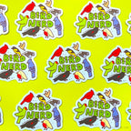 Bird Nerd Bird Watcher Vinyl Sticker