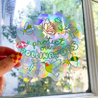 Protect our Pollinators Bug Lover Suncatcher Decal