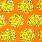 Save The Bees Donation Vinyl Sticker - Pollinators and Bug Lover Gift