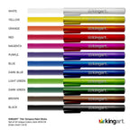 Tempera Paint Thin Sticks, 24 Colors