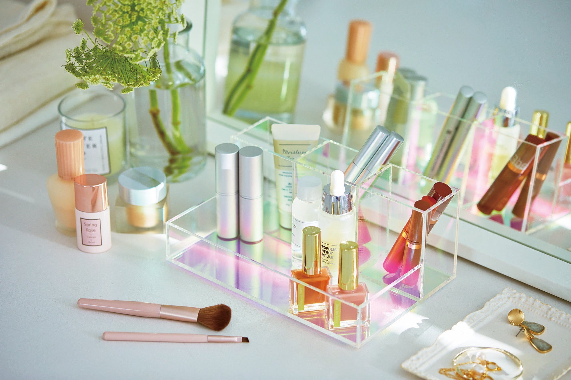 Lumillia Acrylic Desk Organizer