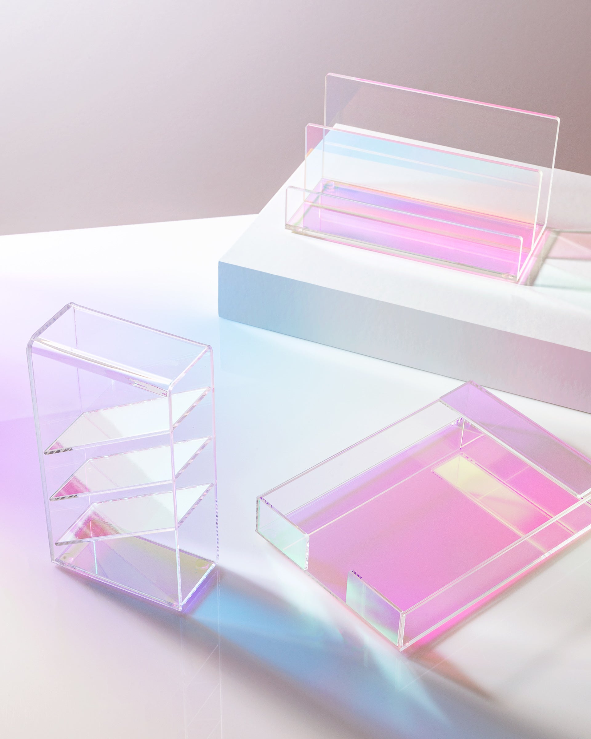 Lumillia Acrylic Desk Organizer