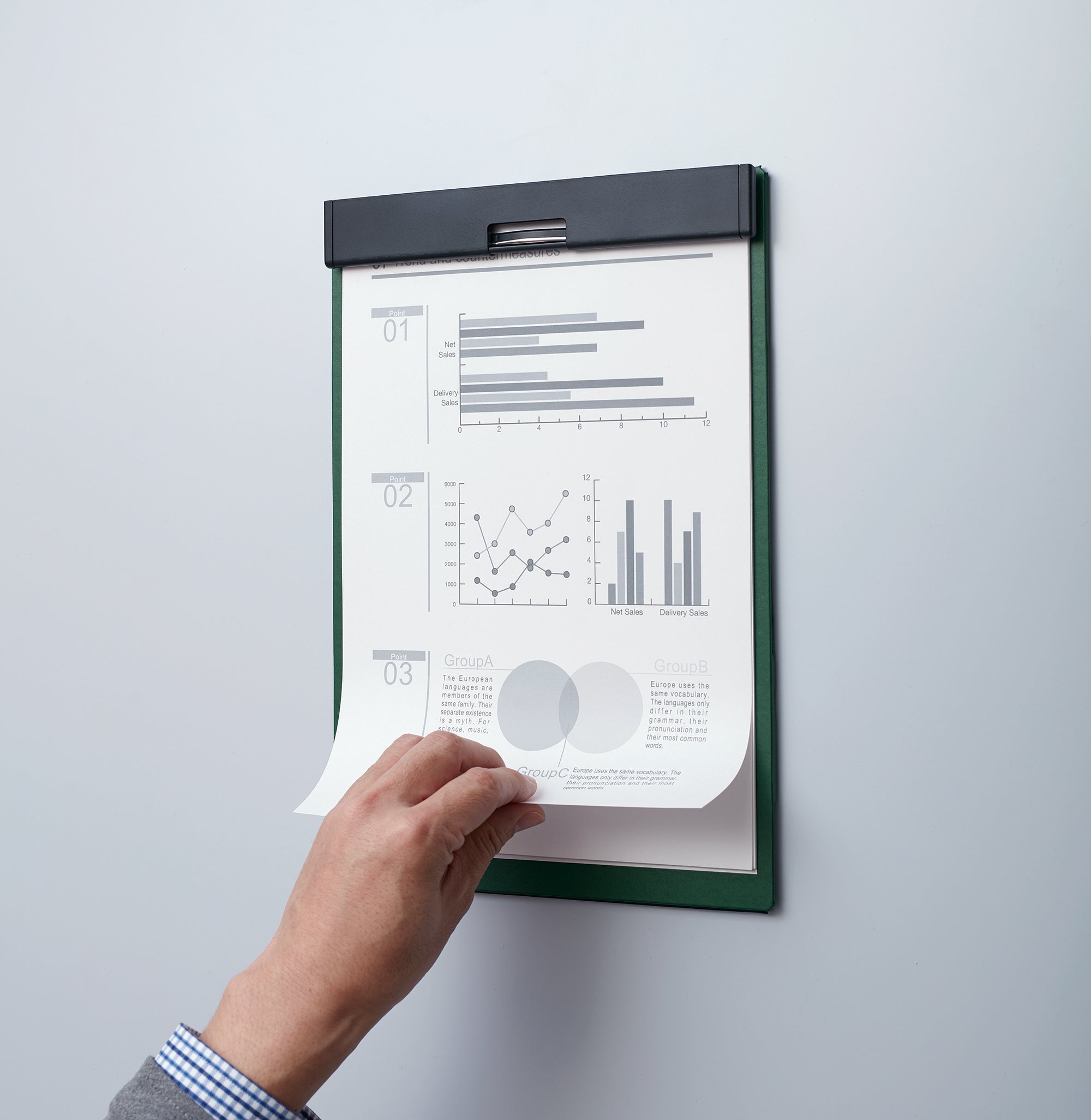 "magflap" Clip Board