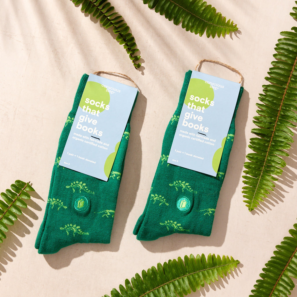 Socks that Give Books