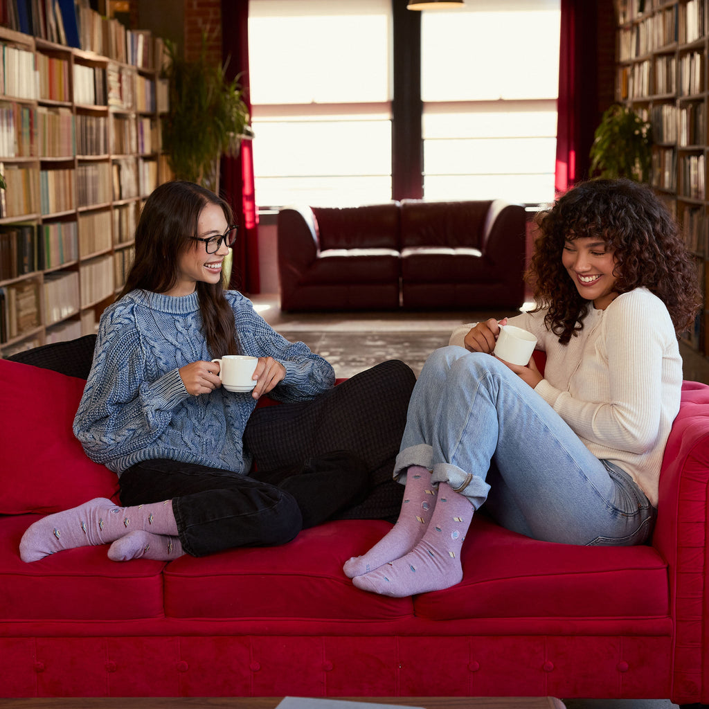 Socks that Give Books