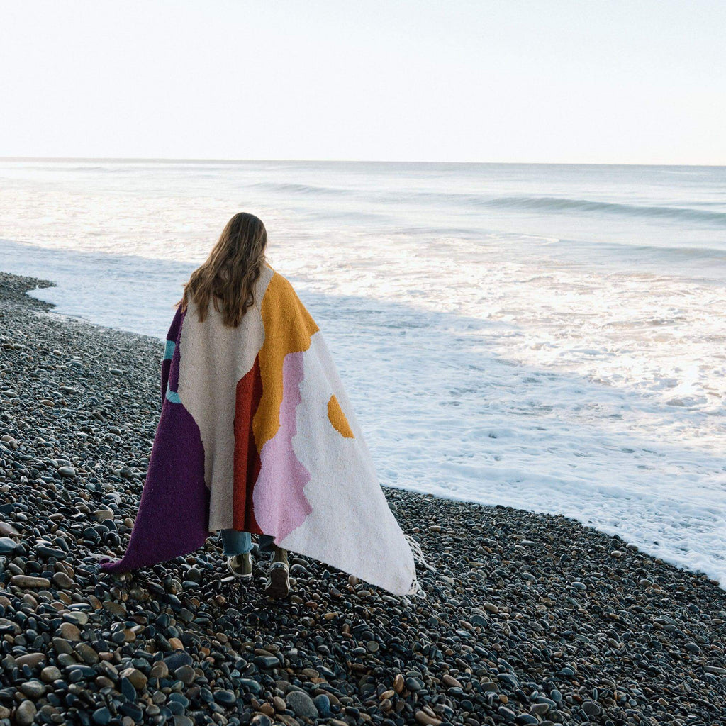 Mountain Sunrise Blanket