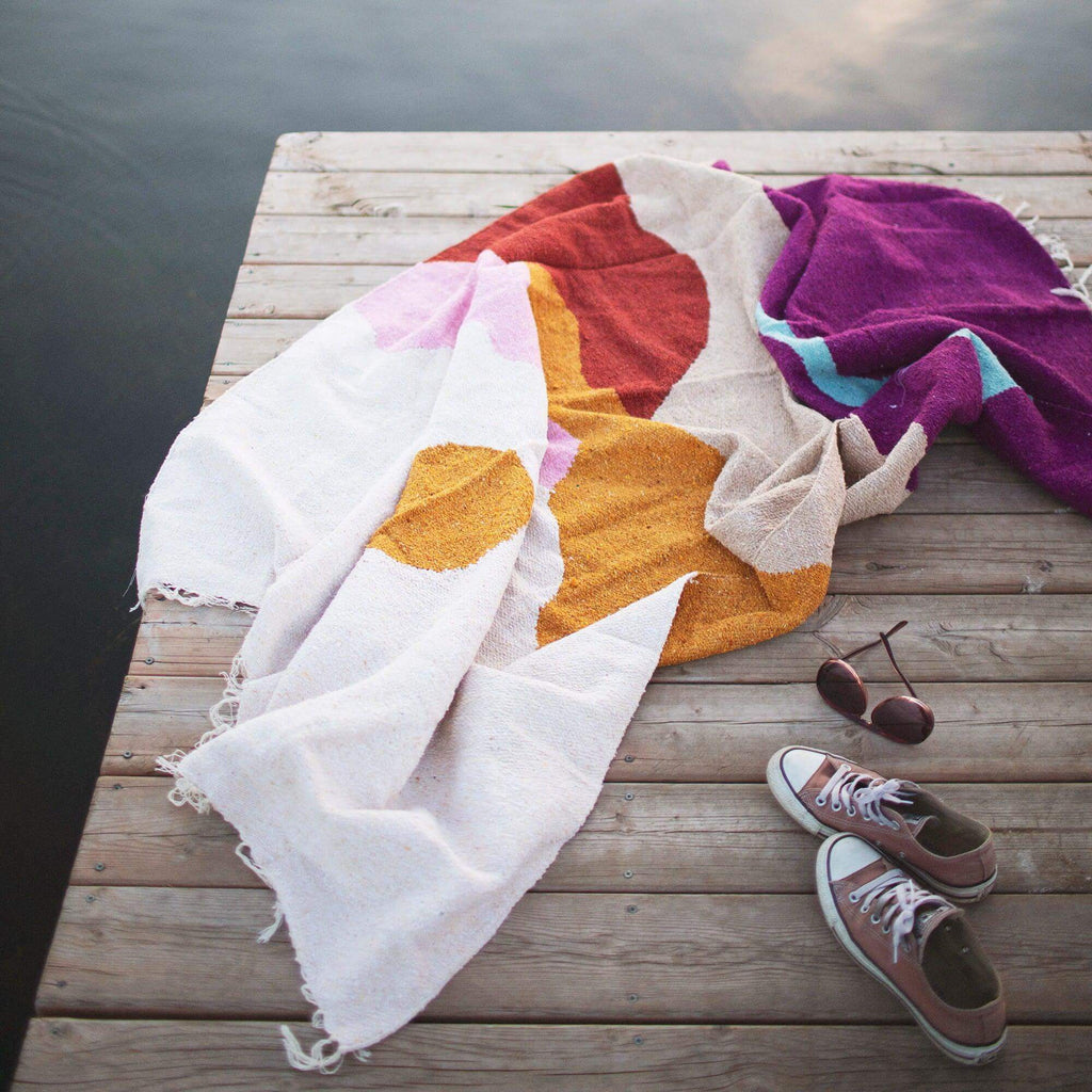 Mountain Sunrise Blanket