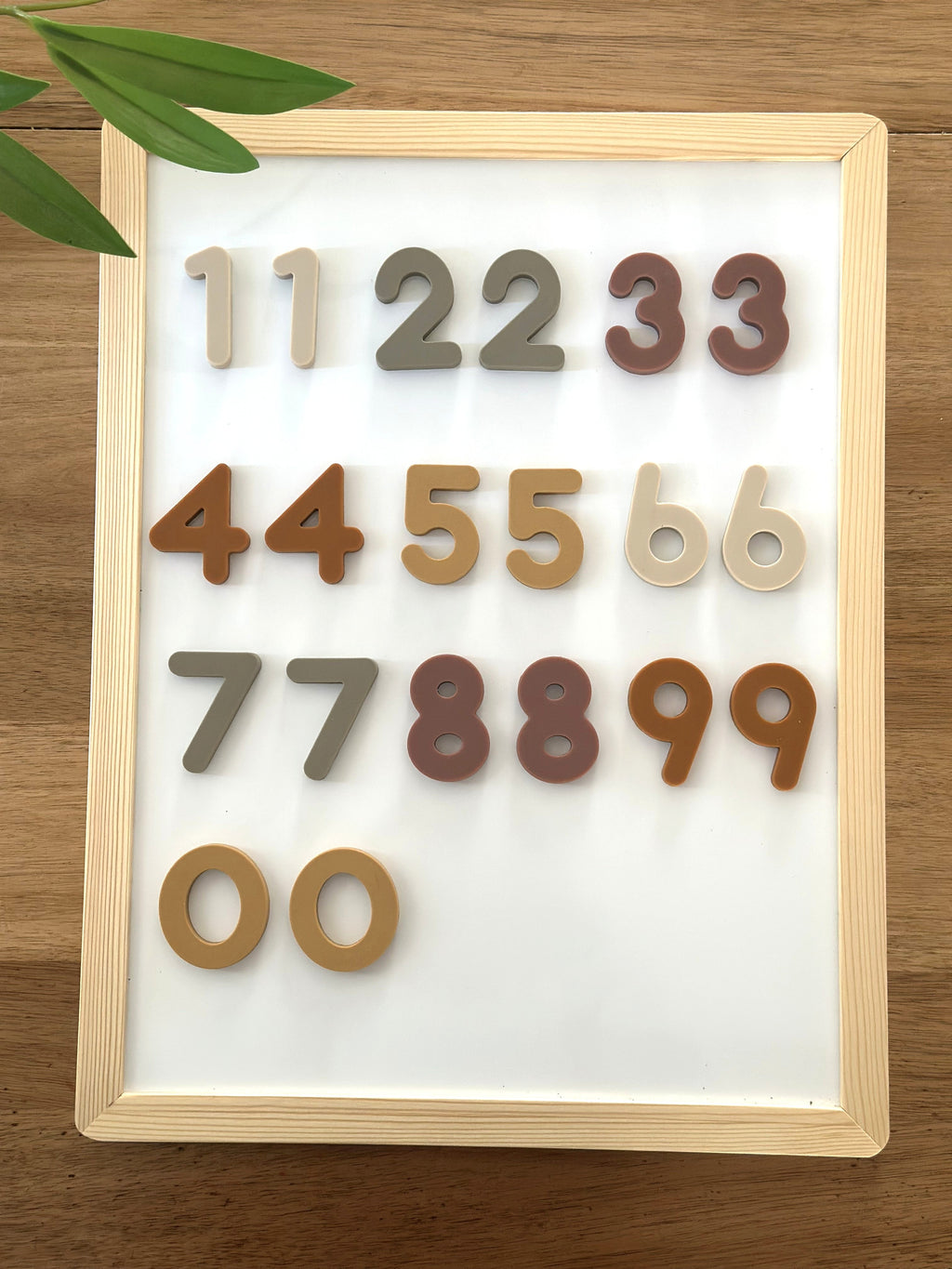 Silicone Magnetic Numbers 20 Piece Playset