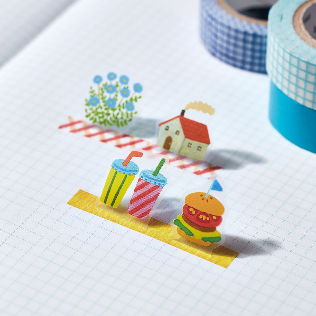 Re-Stickable 3D Popup Stickers