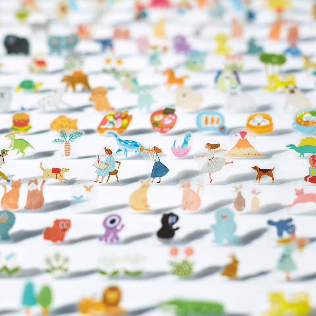 Re-Stickable 3D Popup Stickers