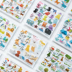 Re-Stickable 3D Popup Stickers