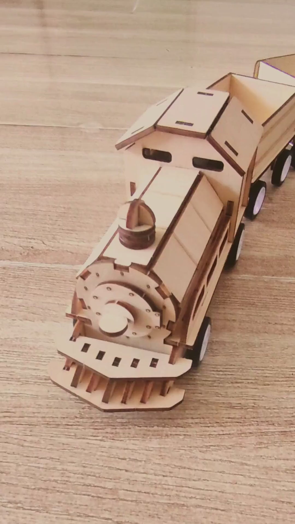 Train DIY Kit — Build Your Own Motor-Driven STEM Toy