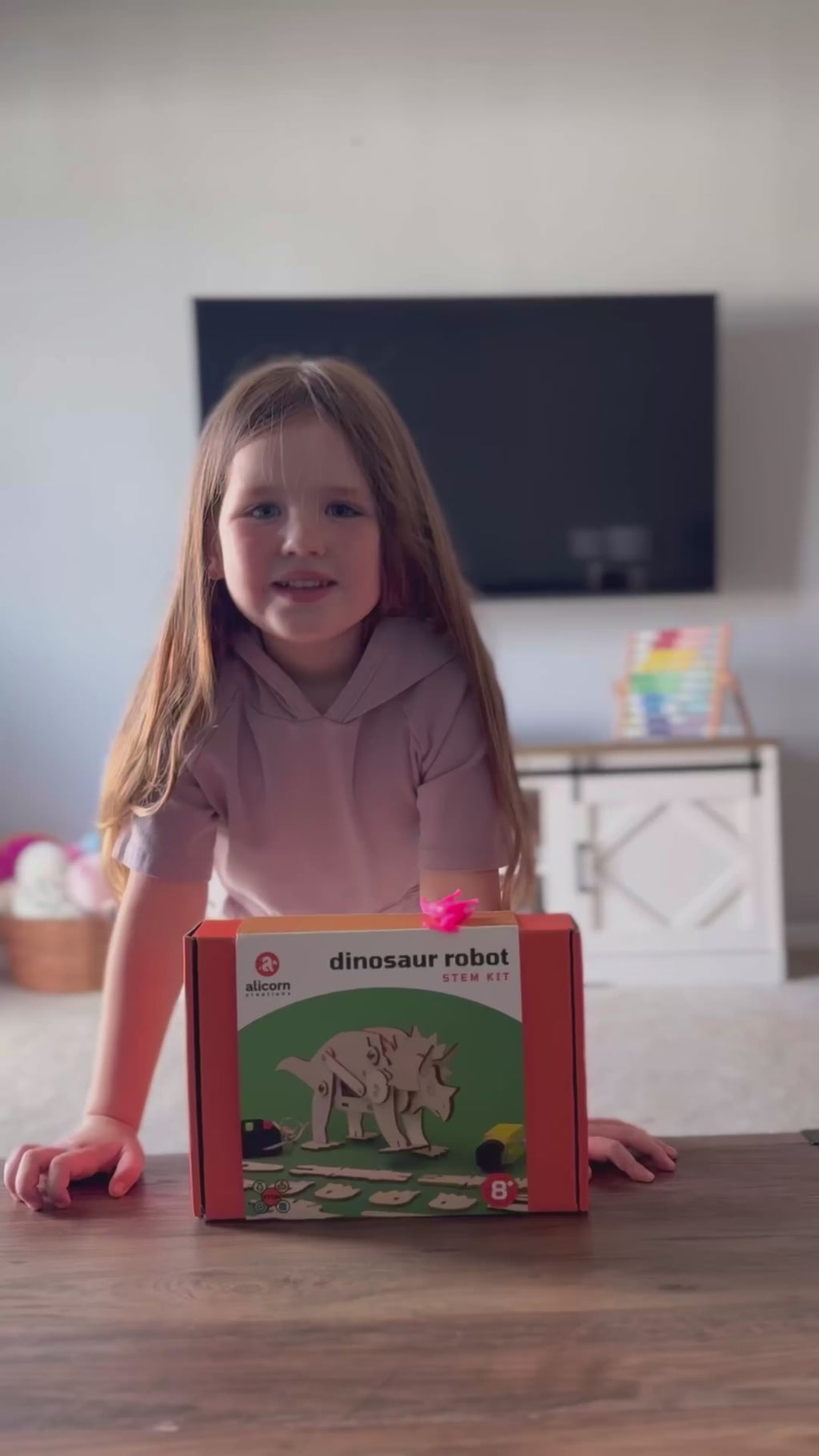 Dinosaur Robot DIY Kit – Triceratops | STEM Toy & Craft Kit