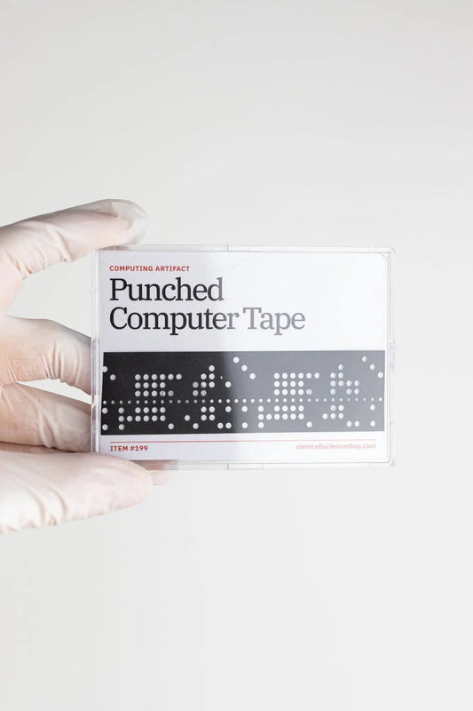 Punched Computer Tape Section