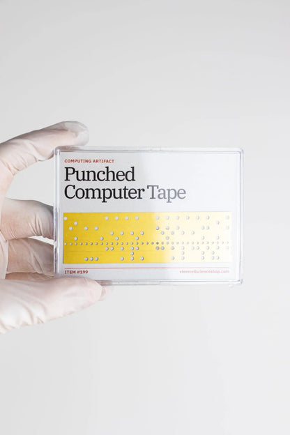Punched Computer Tape Section