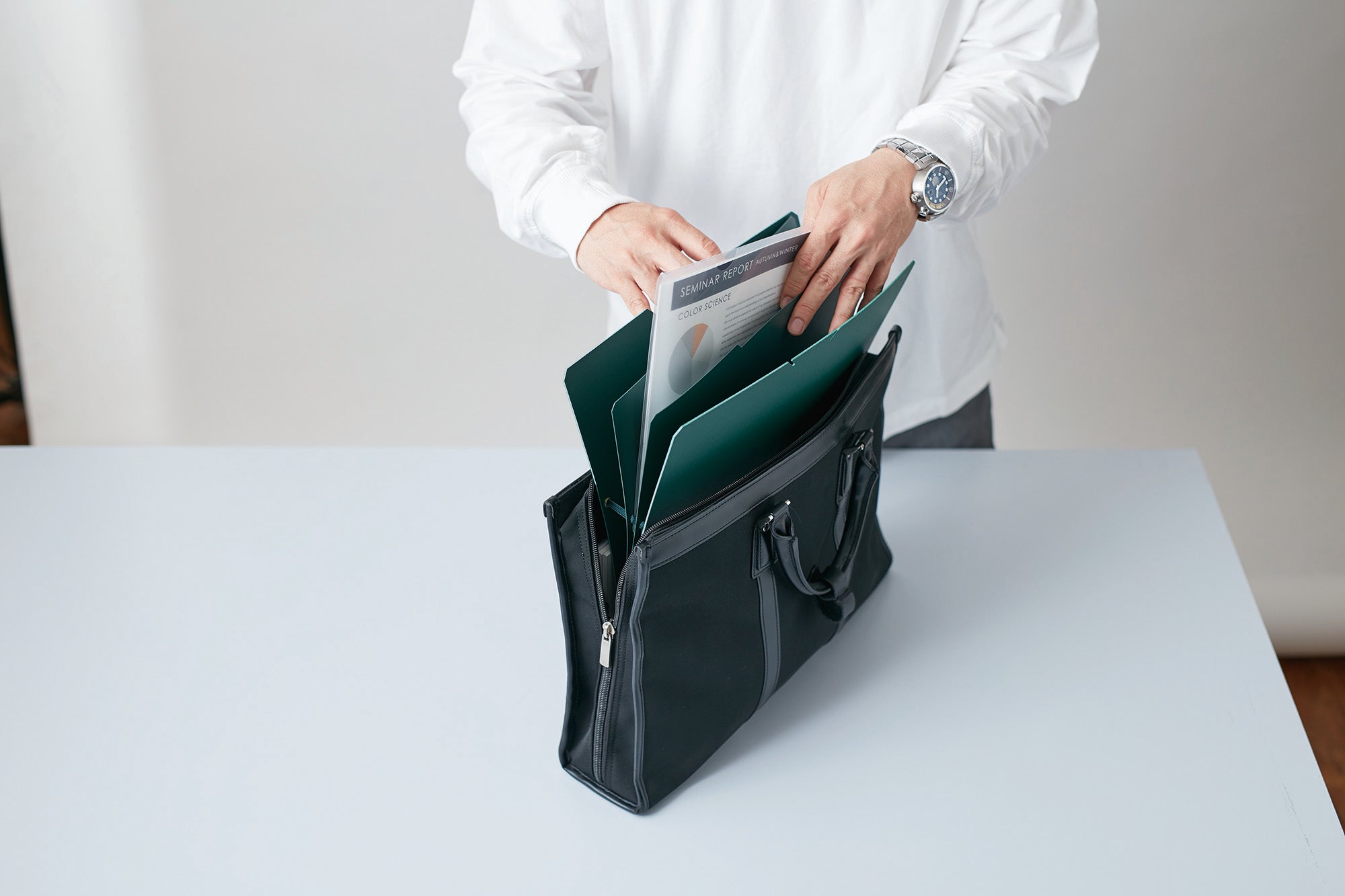 "SAND IT" Document Holder