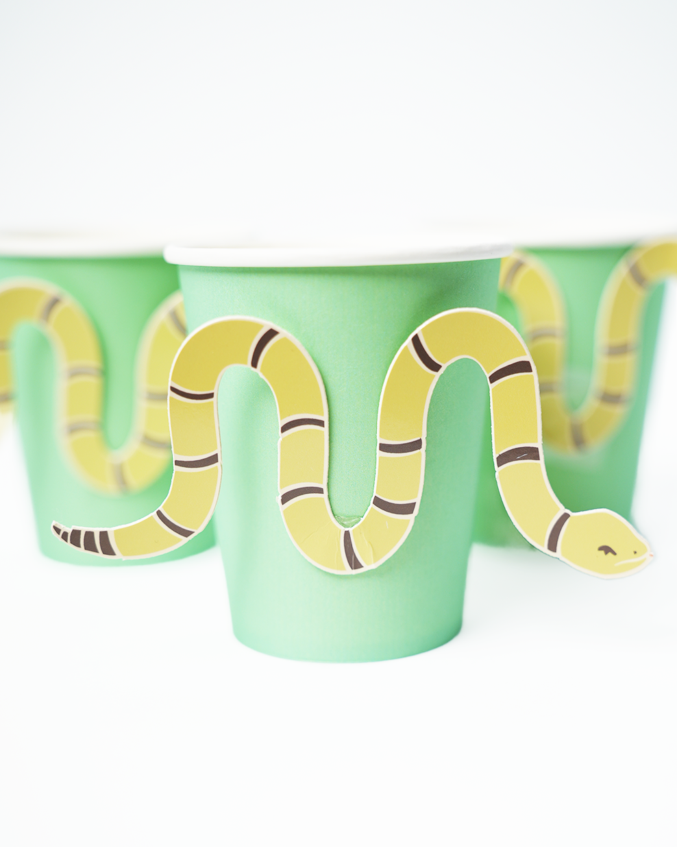Sssssnake Catcher Cowboy Party Cups (x 12)
