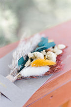 Thanks Mini Bouquet Card | Dried Floral Greeting