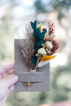 Happy Birthday Mini Bouquet Card | Dried Flower Greeting