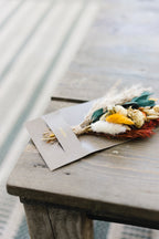 Happy Birthday Mini Bouquet Card | Dried Flower Greeting