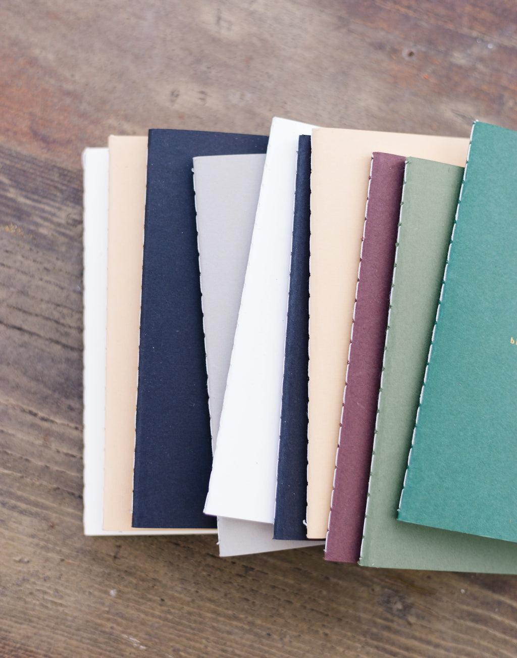 Blue Spruce Mini Saddle Stitch Notebook | Pine Tree Notebook