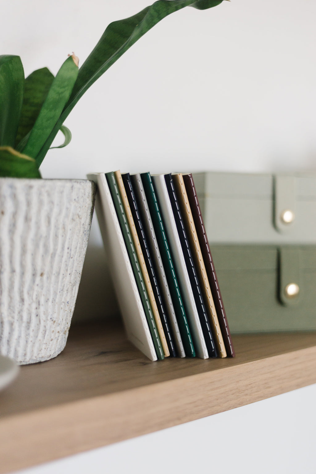 Snow Capped Mountains Mini Saddle Stitch Notebook