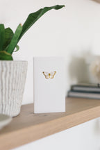 Foil Embossed Butterfly Menagerie Mini Saddle Stitch Notebook