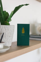 Blue Spruce Mini Saddle Stitch Notebook | Pine Tree Notebook