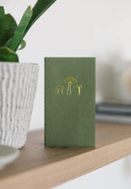 Mushroom Trio Mini Saddle Stitch Notebook
