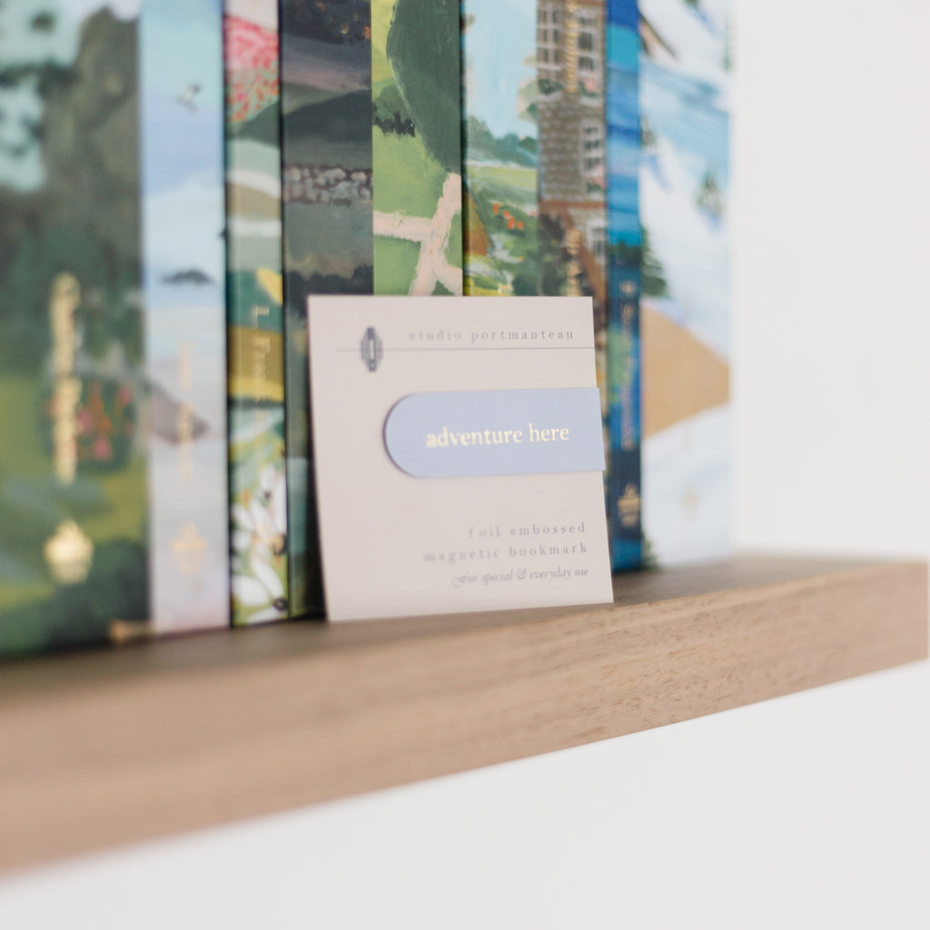 Book Lover Magnetic Bookmark Set - Foil Embossed