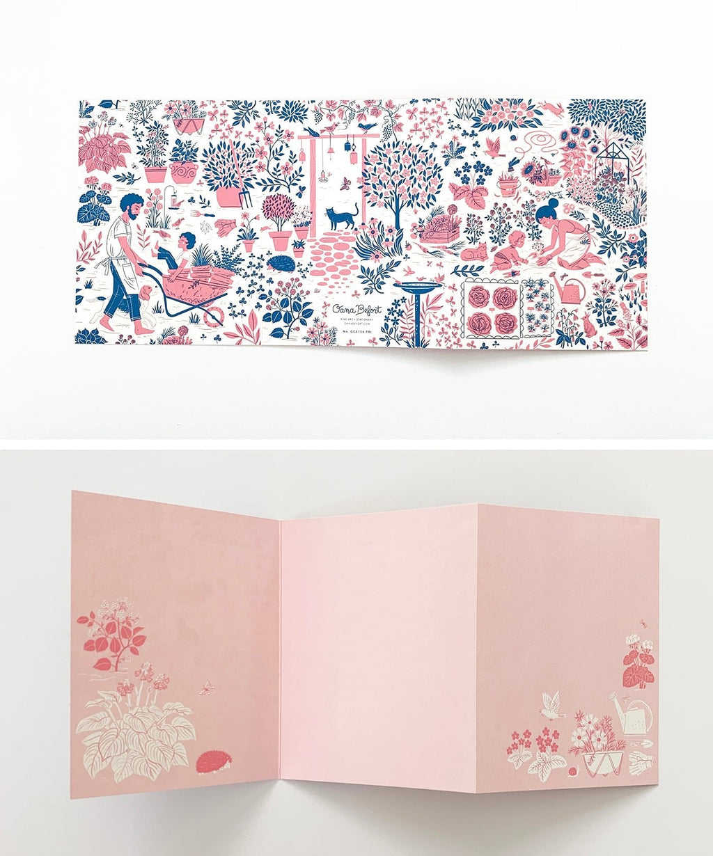 GARDENERS | Tri-Fold Greeting Card