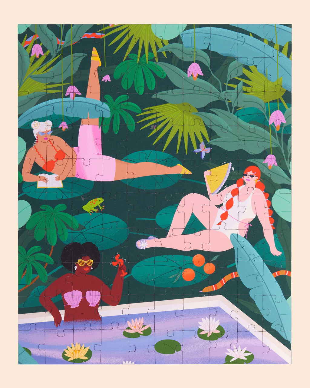 Water Lily Girls Puzzle