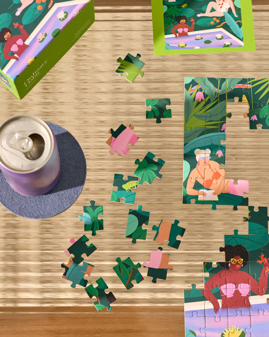 Water Lily Girls Puzzle