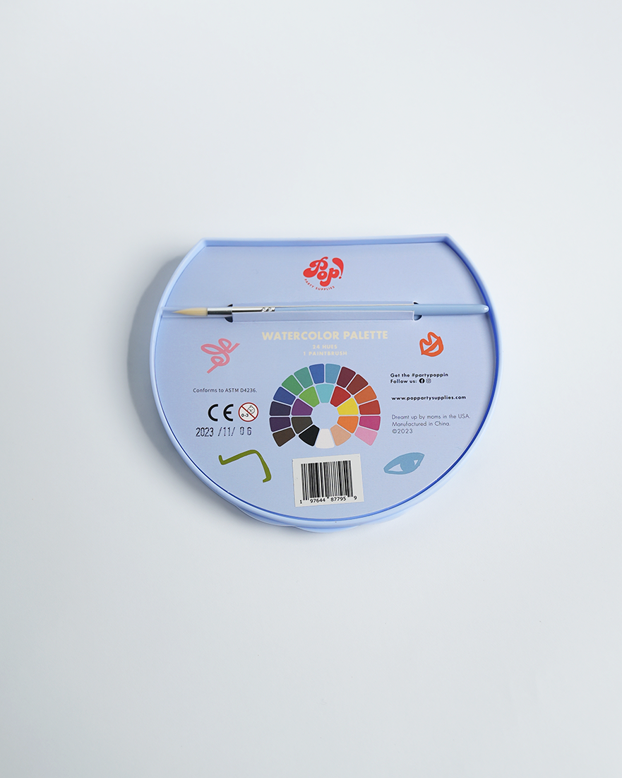 Art Party Watercolor Palettes